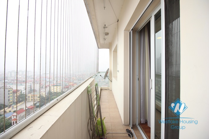 Furnished three bedrooms apartment for rent in Ciputra, Ha Noi